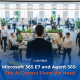 CG TECH blog banner showing a busy modern office, titled Microsoft 365 E7 and Agent 365: The AI Control Plane We Need.